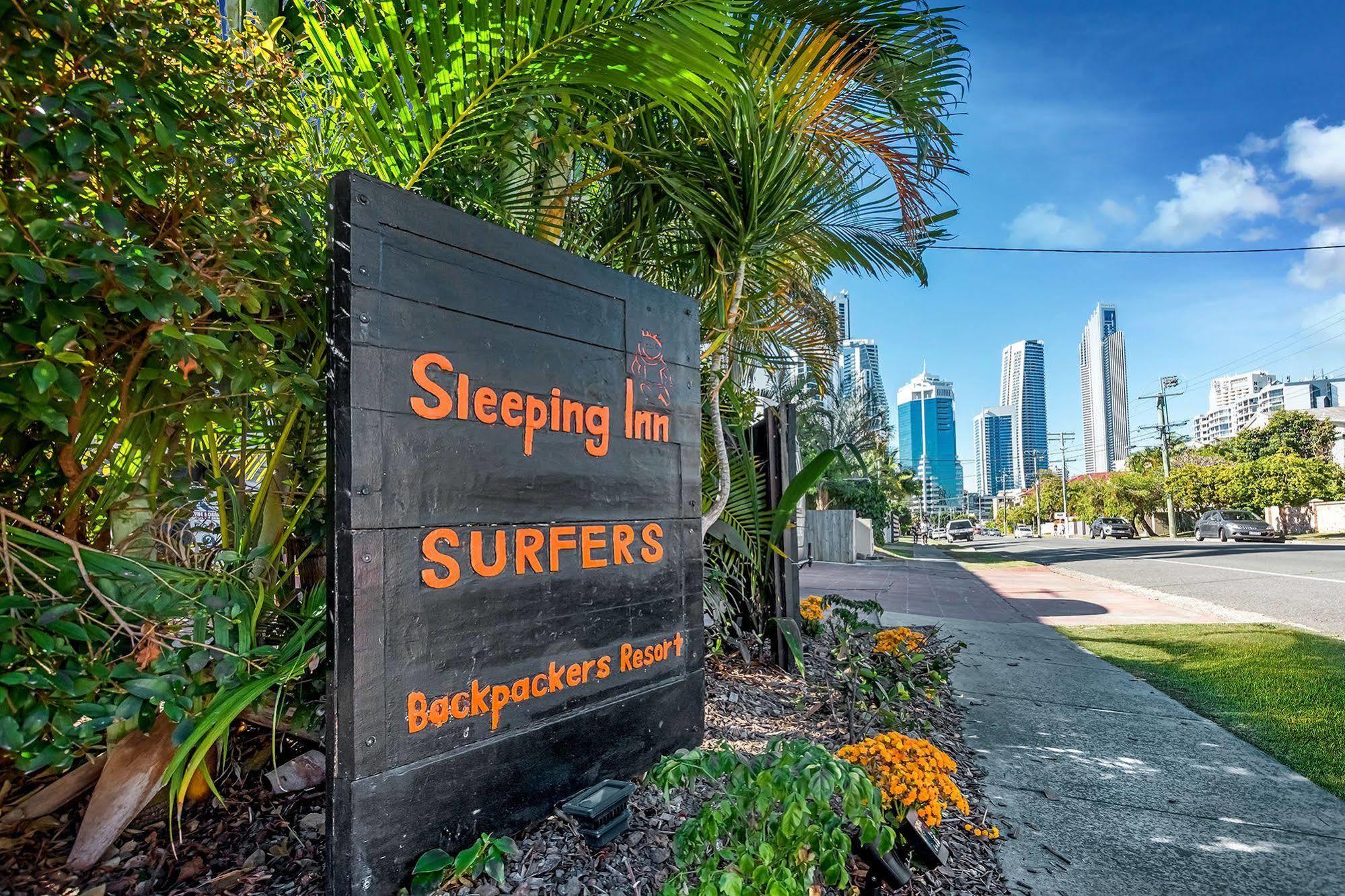 Sleeping Inn Backpackers Resort 黄金海岸 外观 照片